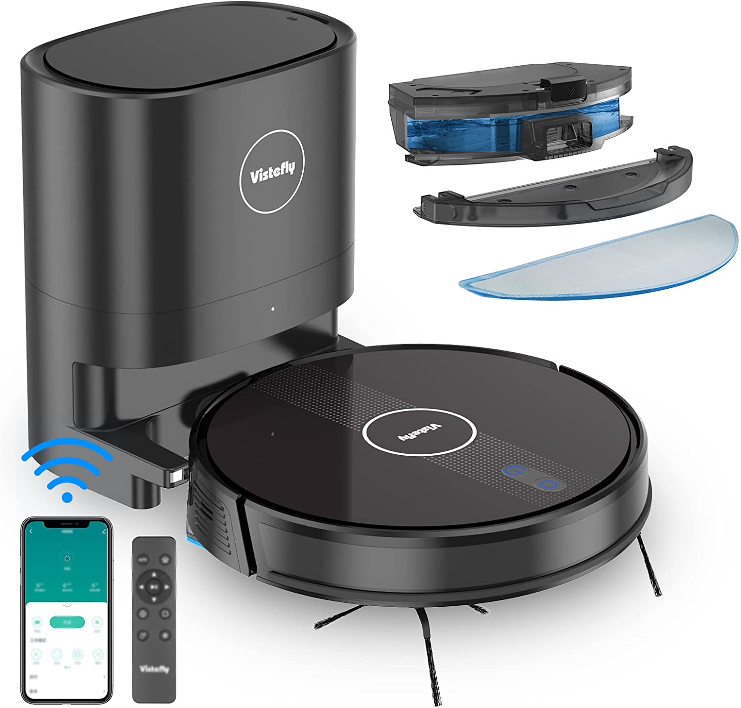 Instrucciones de la aspiradora Vistefly M203