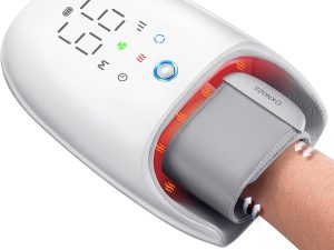 Elektrisches Handmassagegerät mit Kompression, Kneten