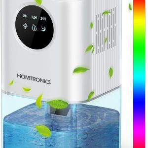 Déshumidificateur d’air compact 1700 ml – silencieux, économique et efficace contre l’humidité