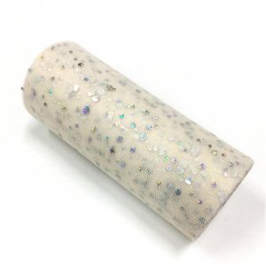 Rouleau de tulle organza 15 cm pour décoration et DIY - visuel produit