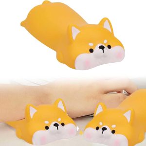 Repose Poignet Souris en Forme de U Orange - Support Antidérapant et Confortable HJIAMA - produit neuf issu de déstockage