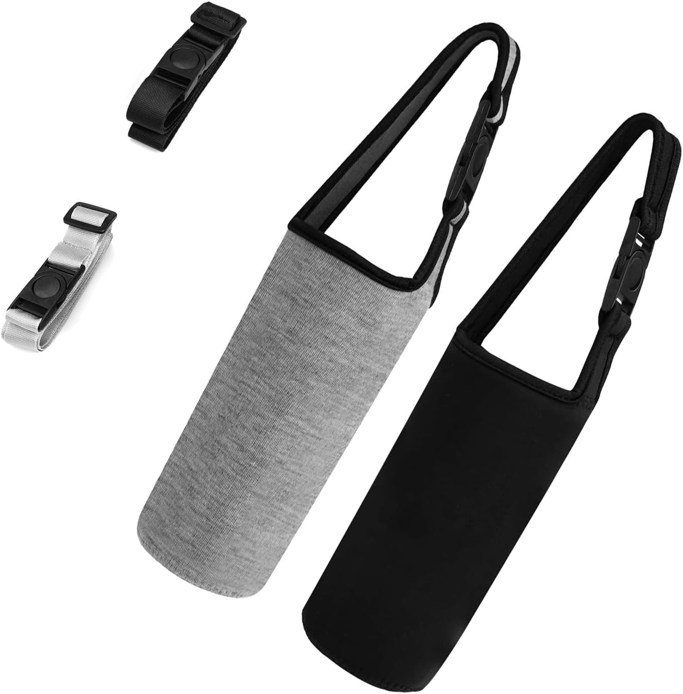 Bolsa isotérmica para botella de 500 ml con bandolera ajustable – compatible con tazas y vasos