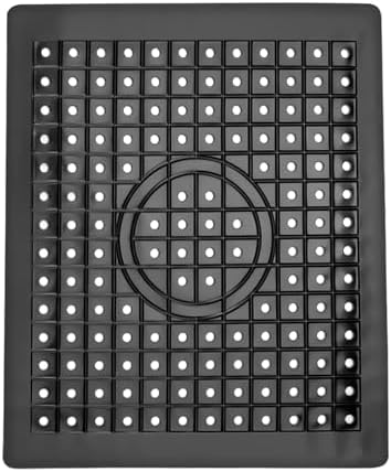 Tapis d'Évier en Nid d'Abeille 12,4 x 10,4 Pouces - Tapis Égouttoir Pliable, Découpable et Antidérap - produit neuf issu de déstockage