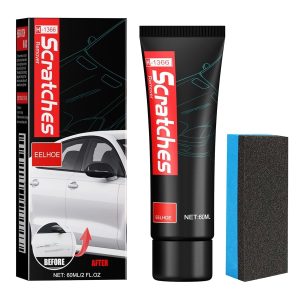 Crème Efface Rayure Voiture 60ML - Polish Cire de Réparation pour Carrosserie - Dissolvant Rayures - produit neuf issu de déstockage