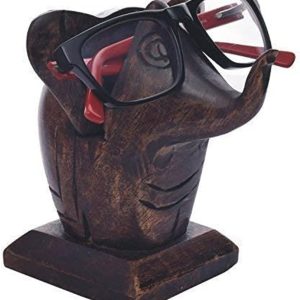 Ajuny Porte-lunettes en bois