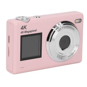 61Hxv9gisIL.jpg Appareil photo compact 4K enfant rose reconditionné - image 1