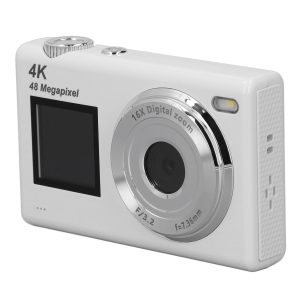 61ZFDVGBZNL.jpg Appareil photo compact 4K enfant blanc reconditionné - image 1
