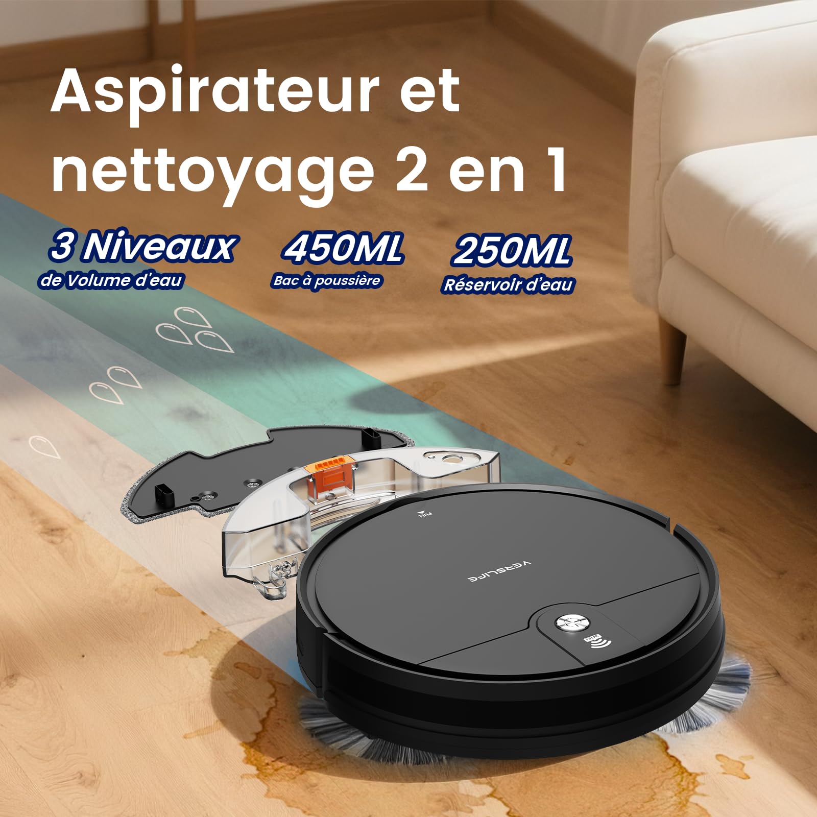 VersLife L6 2 in 1 Wäsche