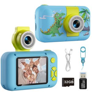 71PrdqID9L.jpg Appareil photo enfant ARNSSIEN vert reconditionné - image 1