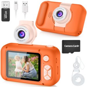 71Z0Il1AL.jpg Appareil photo enfant ARNSSIEN X101 orange reconditionné - image 1