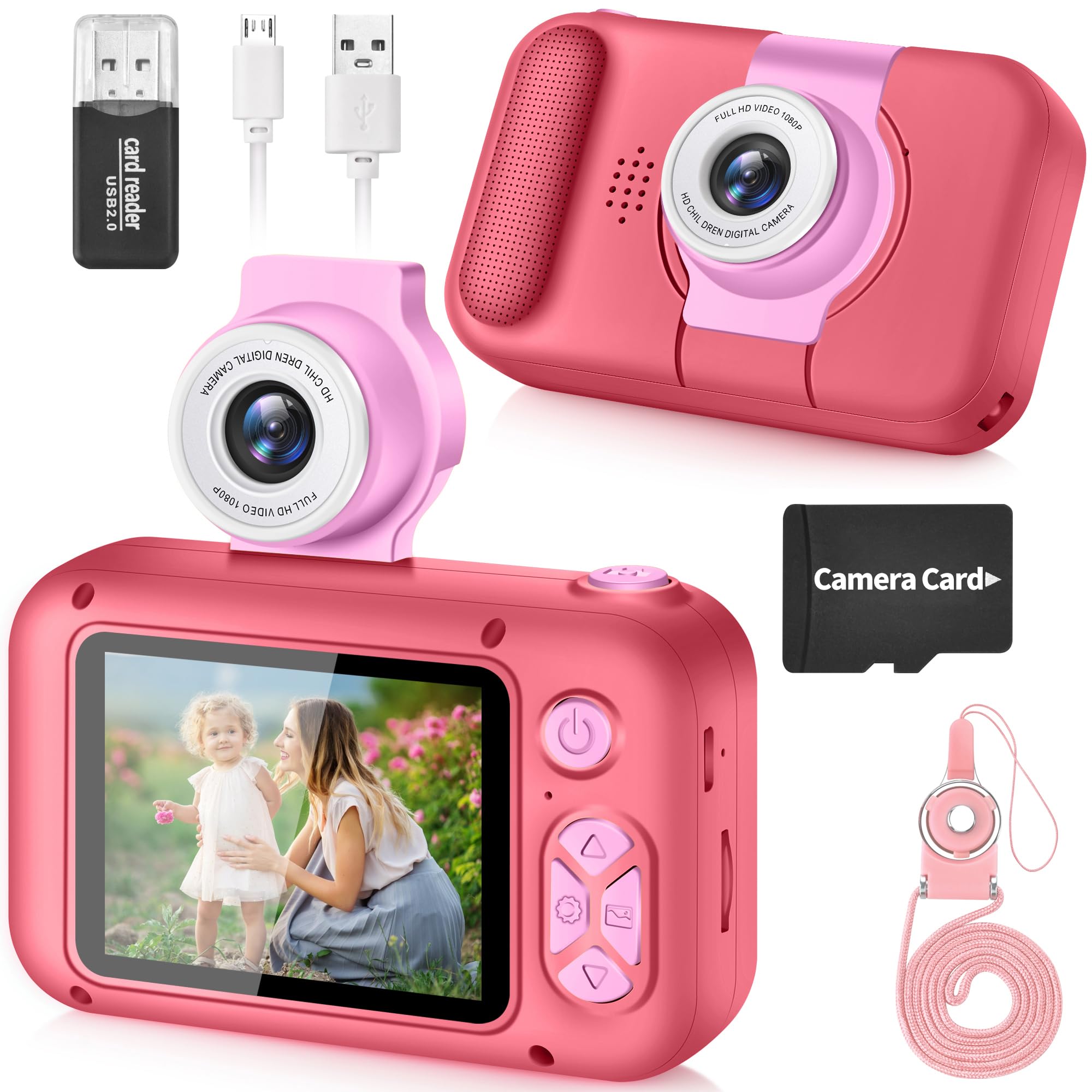 Cámara infantil ARNSSIEN X101 rosa con sac reacondicionado