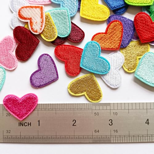 Patches Cœurs à Thermocoller - 90 Pièces