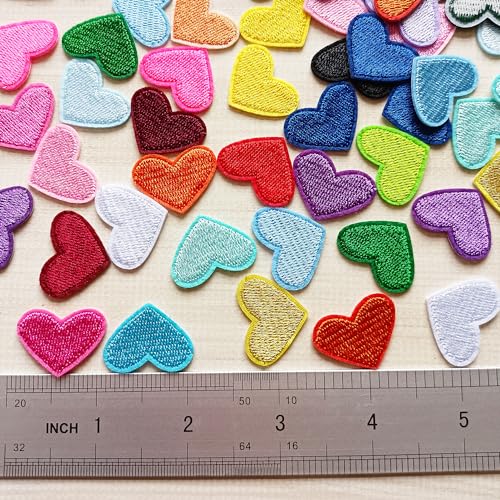 Patches Cœurs à Thermocoller - 90 Pièces