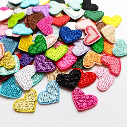 Patches Cœurs à Thermocoller - 90 Pièces