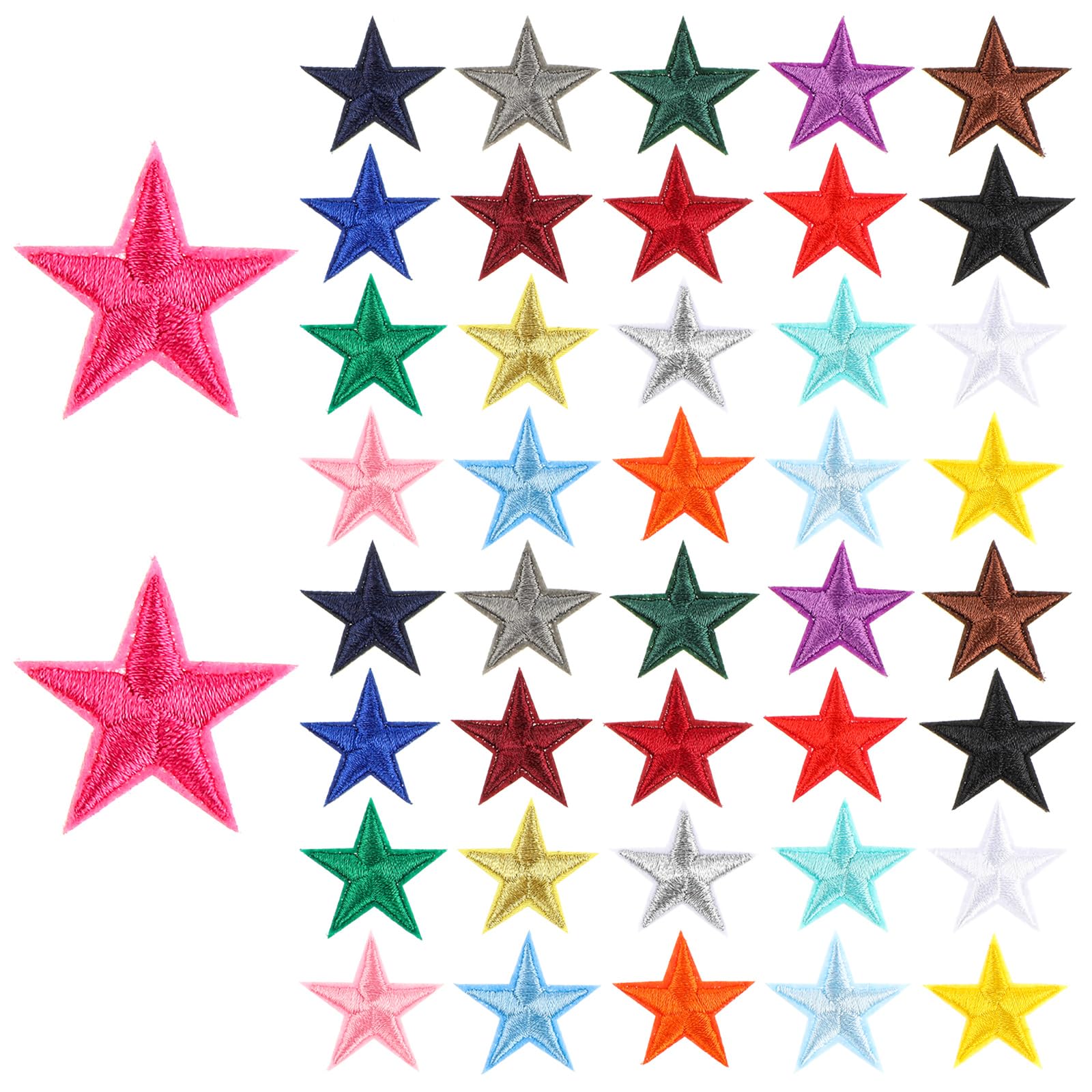 Parches termoadhesivos Oruola – estrellas