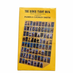 Jeu de tarot Rider-Waite 78 cartes avec guide - Eco-Dome