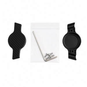 Kit de soporte negro con tornillos y llave Allen - nuevo producto Eco-Dome