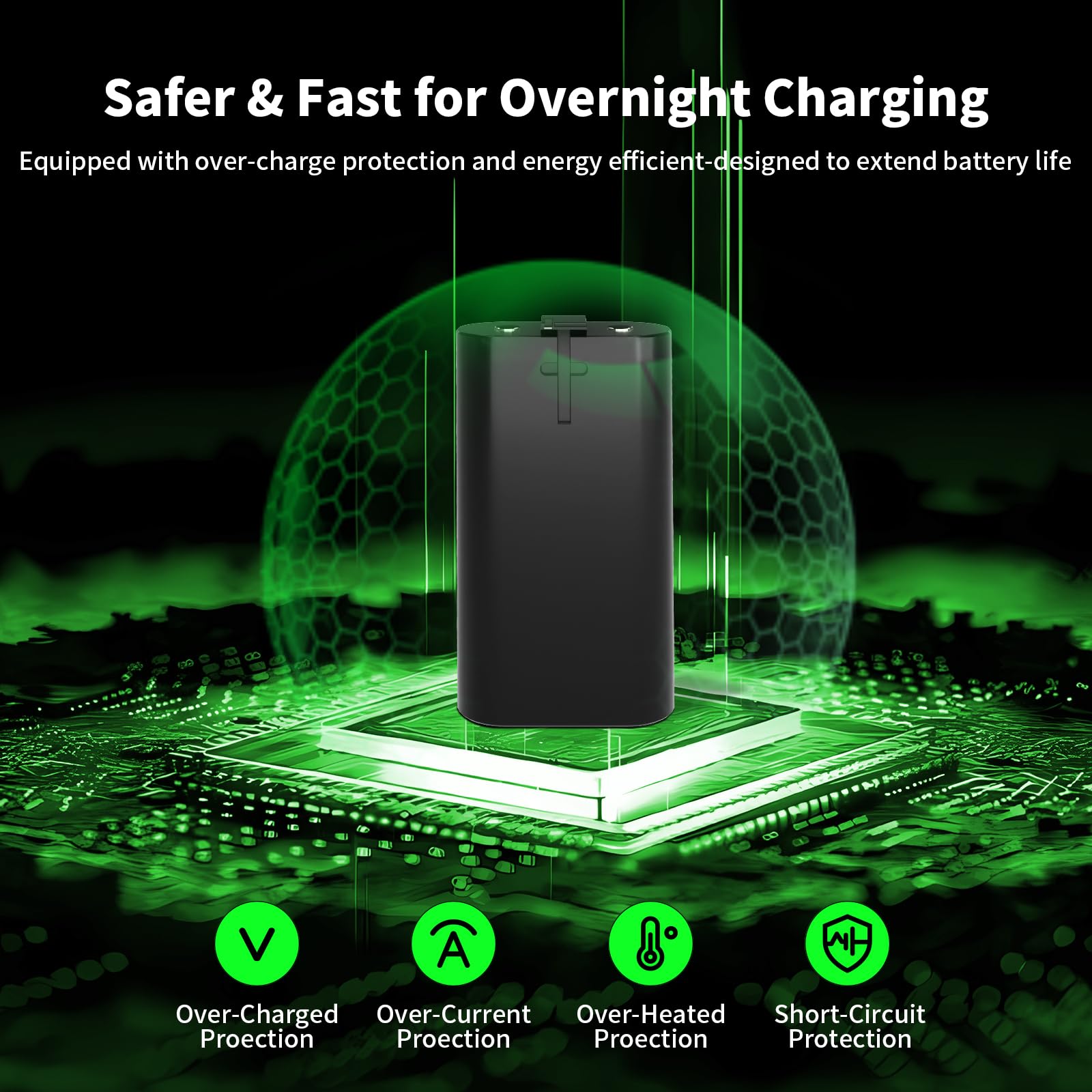 Kit batteries rechargeables Xbox avec station de charge AceGamer