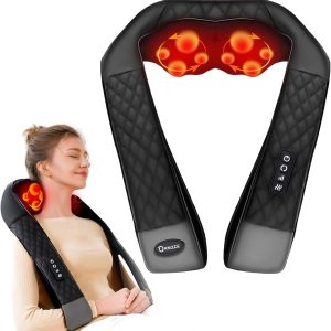 Masseur cervical KNQZE KN68 Shiatsu 4D chauffant wiederaufbereitet