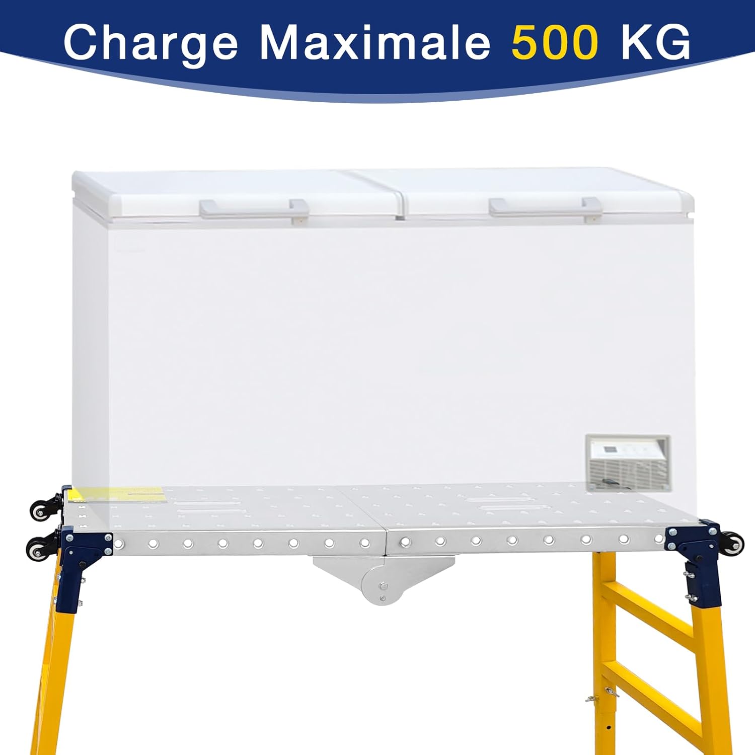 Plateforme de travail VKE 120 × 36 cm réglable – reconditionnée – vue 2