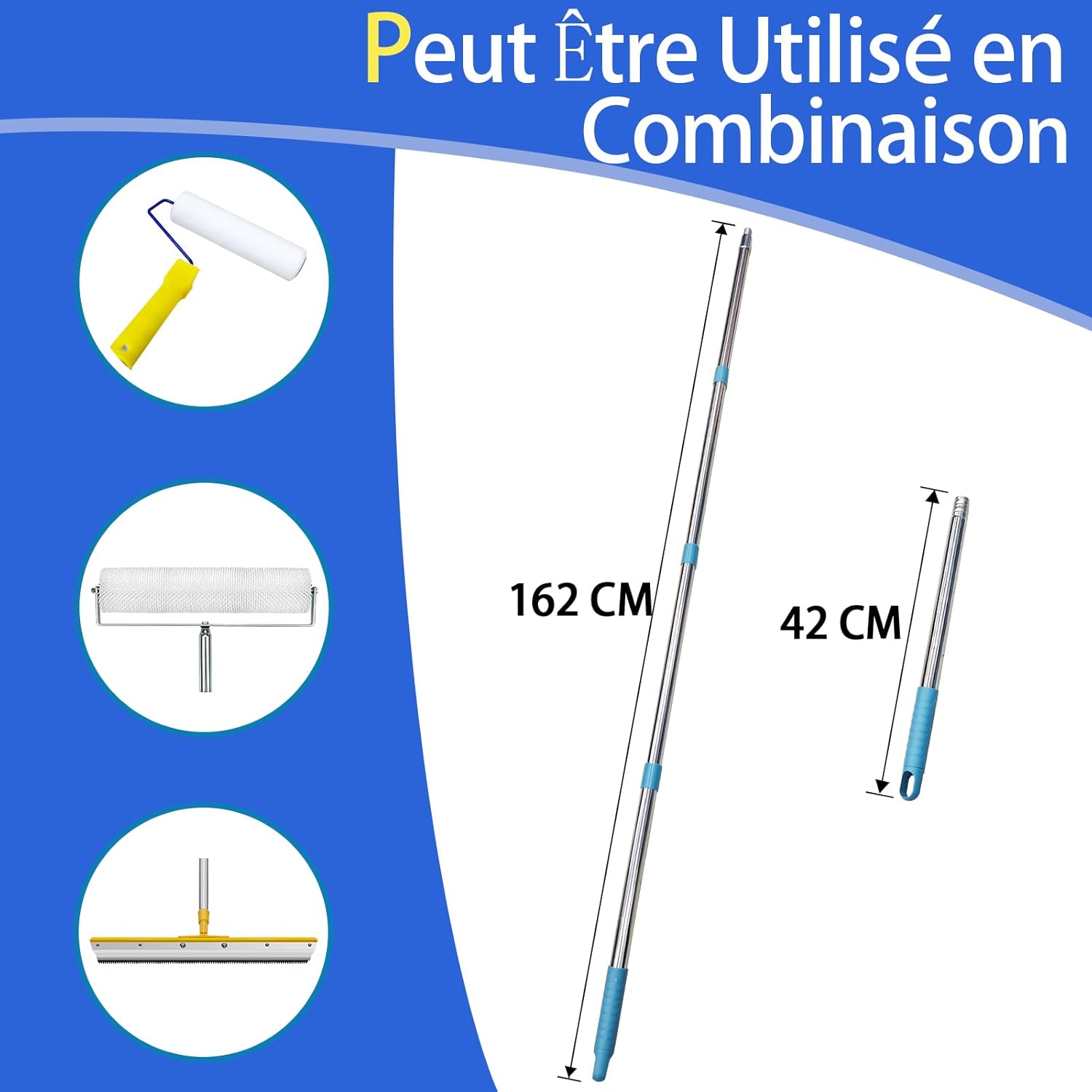 Contenu du lot Kit de ragréage VKE avec rouleau débulleur 50 cm – reconditionné