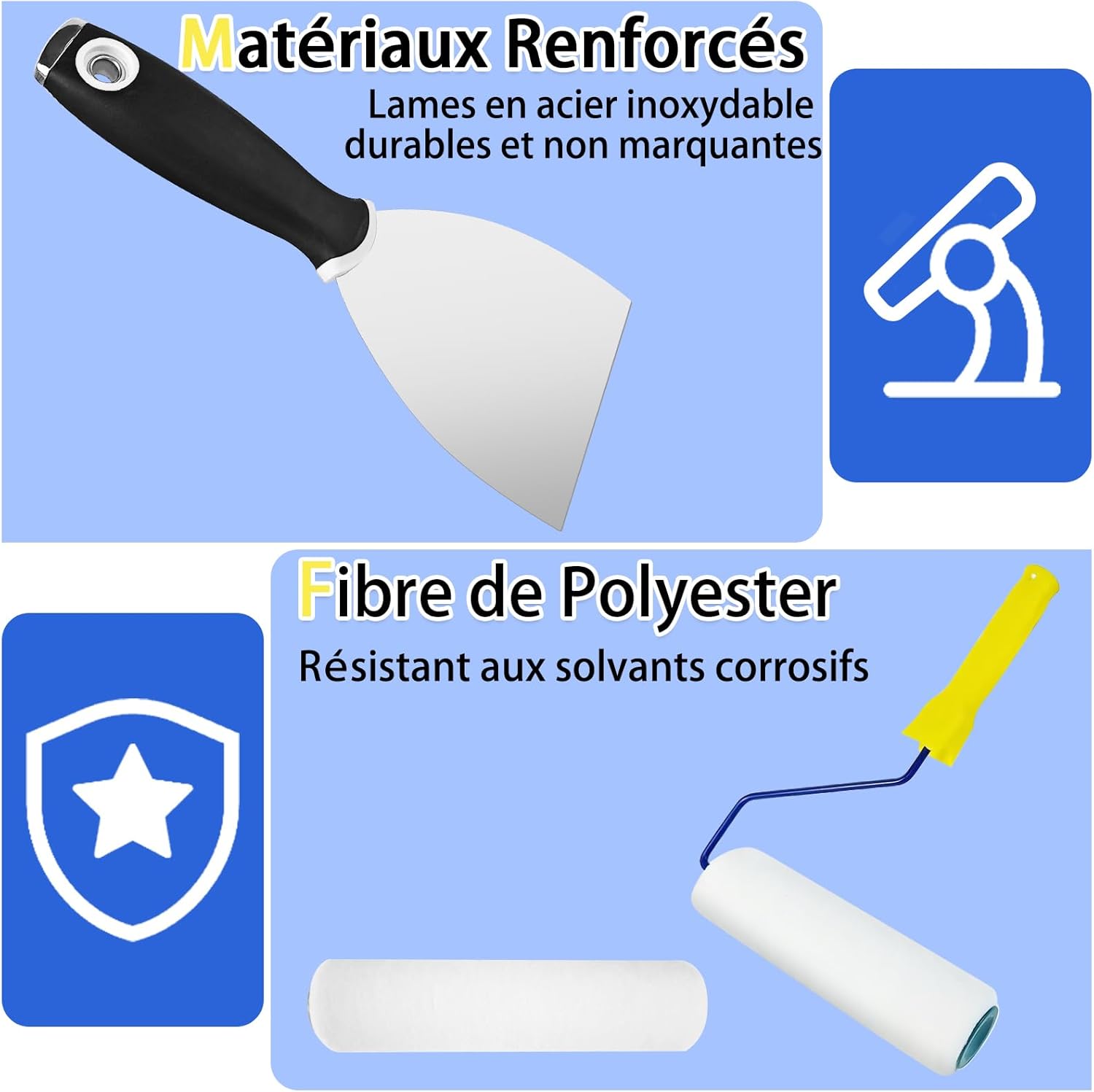 Kit de ragréage VKE avec rouleau débulleur 50 cm – reconditionné – vue 3