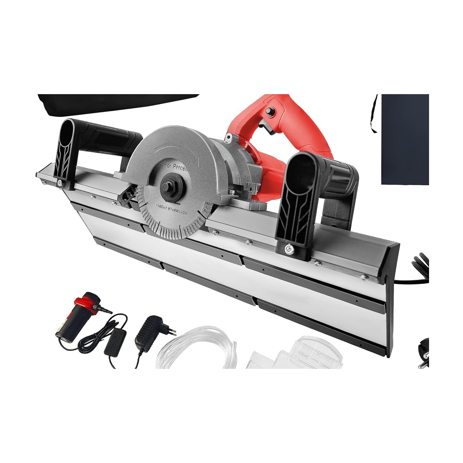 VKE coupe-carrelage chanfreineuse 1200W vue machine