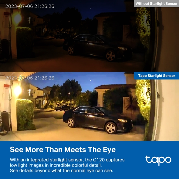 TP-Link Tapo C120 – cámara de vigilancia reacondicionado