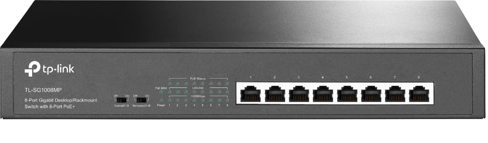 TP-Link TL-SG1008MP – switch de red reacondicionado