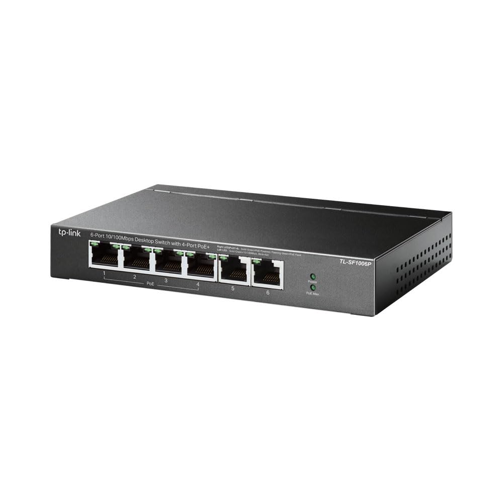 TP-Link TL-SF1006P – switch de red reacondicionado