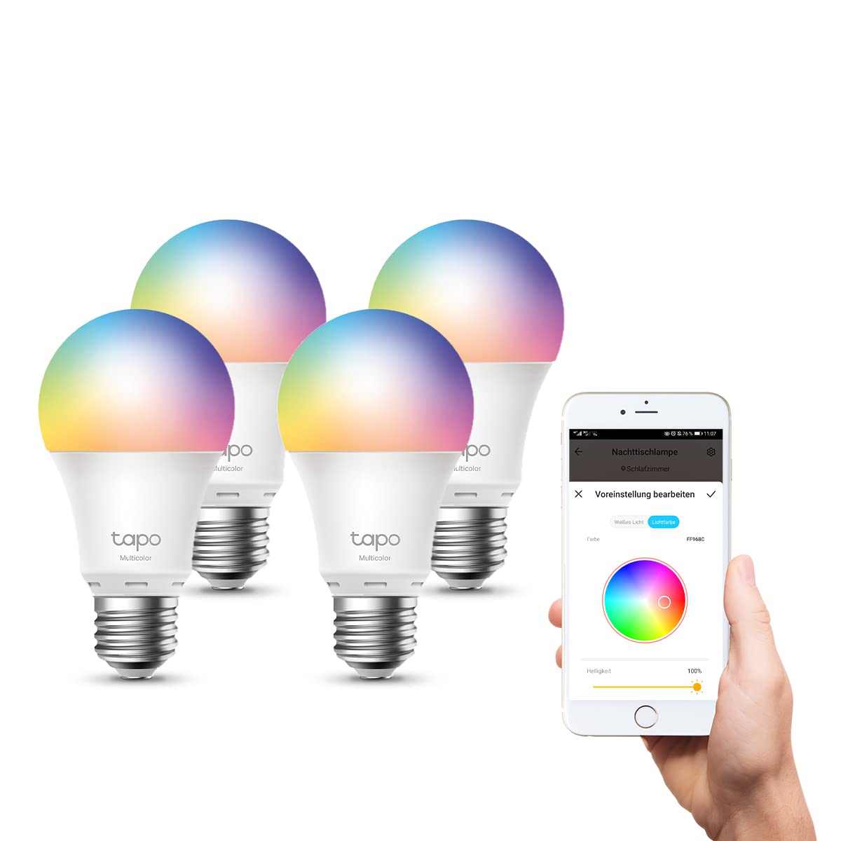TP-Link Tapo L530E(4-Pack) – bombilla Wi-Fi reacondicionada