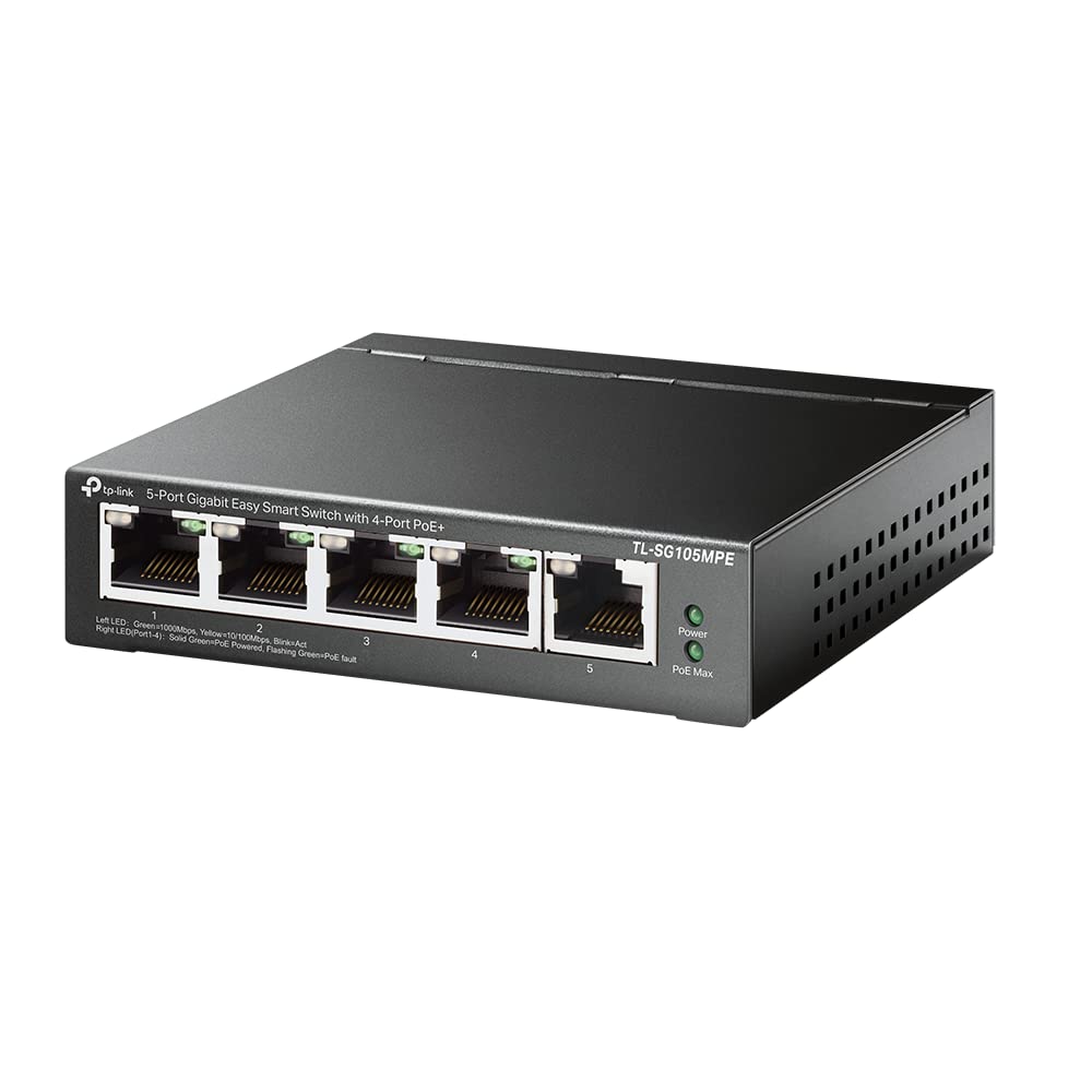 TP-Link TL-SG105MPE – switch de red reacondicionado