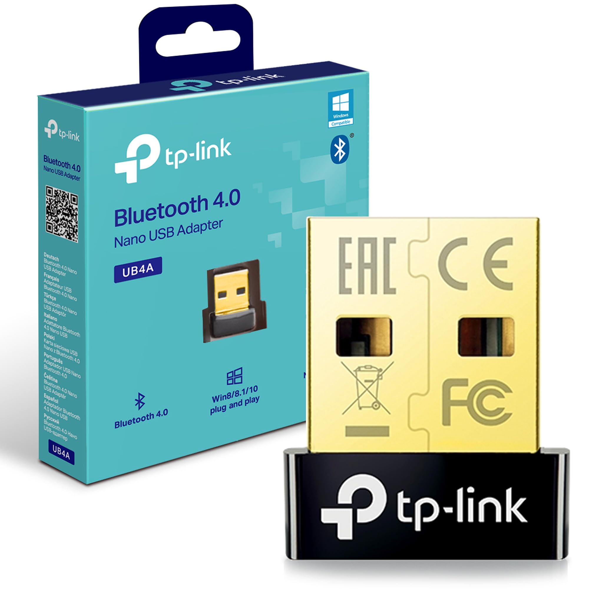 TP-Link UB4A – adaptador Bluetooth USB reacondicionado