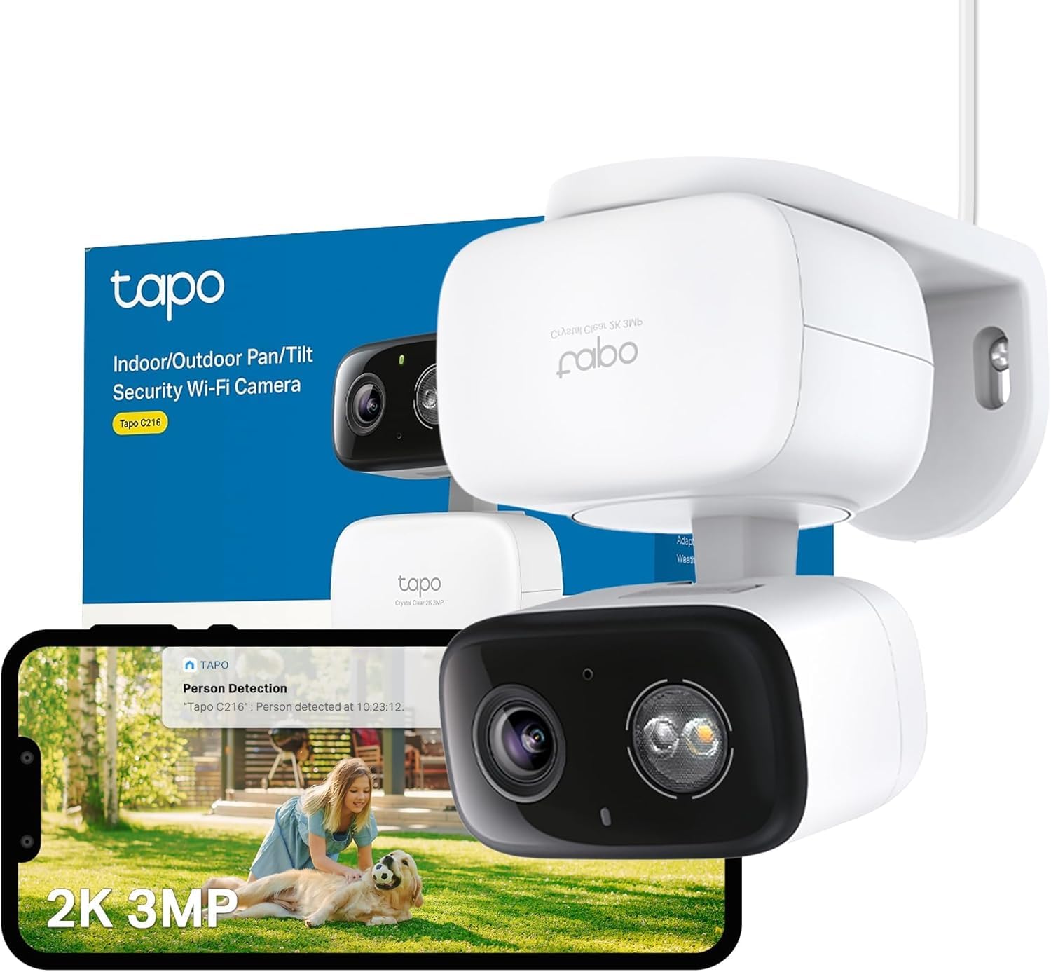 TP-Link Tapo C216 – cámara de vigilancia reacondicionada