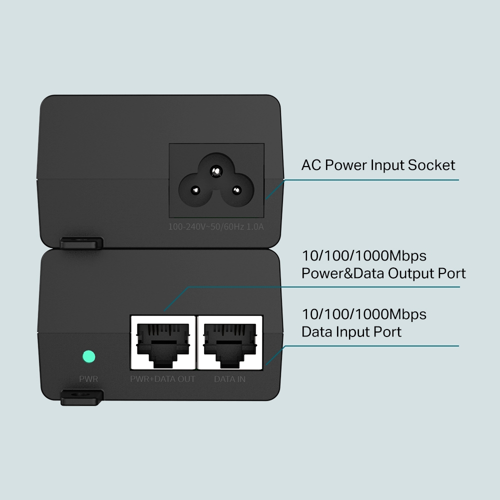 TP-Link POE160S – inyector PoE reacondicionado