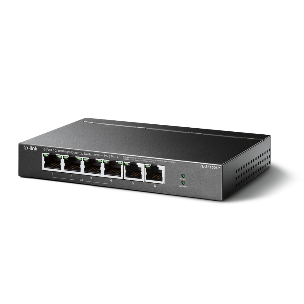 TP-Link TL-SF1006P – switch de red reacondicionado