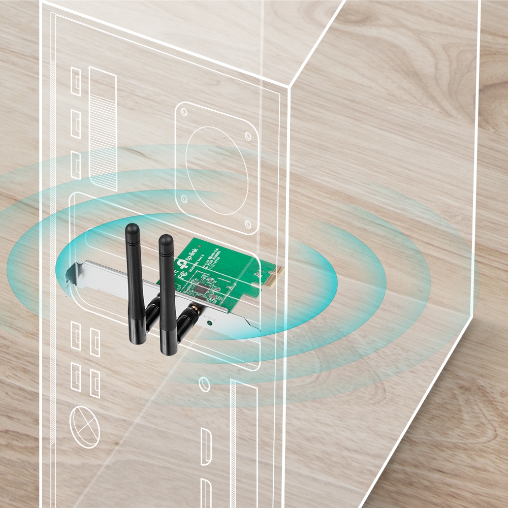 TP-Link TL-WN881ND – adaptador Wi-Fi PCIe reacondicionado